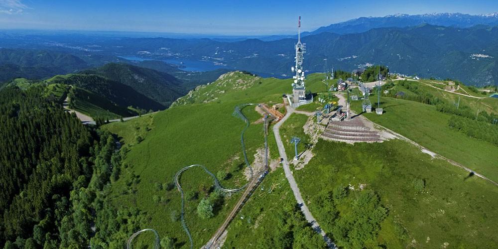 Mottarone: cosa fare se ami gli altri sport - vista sulla cime del Mottarone, una montagna da vivere anche al di fuori della stagione invernale