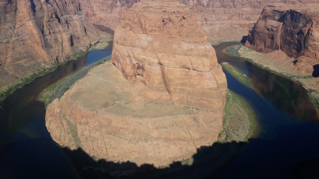 Road Trip in Arizona: vista panoramica dell'Horseshoe Bend